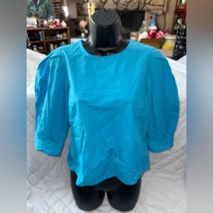 Stradivarius Brand New Puff-sleeve blouse